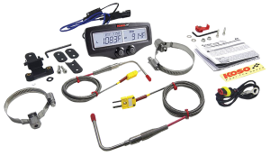 Dual Egt Meter Black, 1, nordicamoto.ro