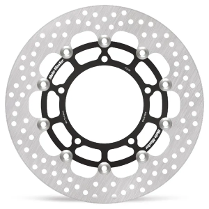 Halo Series Floating Rotor Black, Stainless Steel