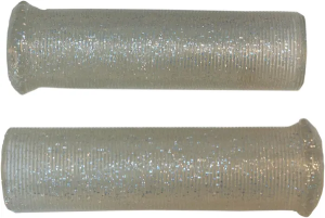 Star Fire Flake Grips Silver