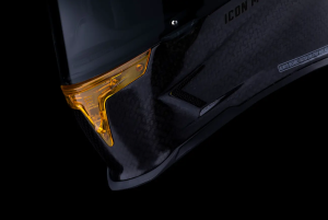 ICON Airframe Pro Carbon 4tress Helmet Yellow, 10, nordicamoto.ro