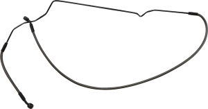 Braided Front Brake Line Black, Black Pearl Standard, 3, nordicamoto.ro