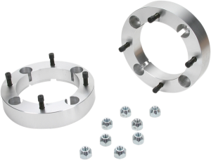 Wide Tracs Atv Wheel Spacer Silver