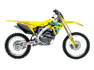 Blackbird Racing Replica Team Suzuki Ksrt 2022 Graphics Kit With Seat Cover Yellow, Blue, 4, nordicamoto.ro