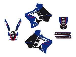 Set grafic Dream 4 – Negru, Albastru, Alb, 2, nordicamoto.ro