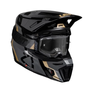 Kit Casca Leatt Moto 8.5 V25 Negru, nordicamoto.ro