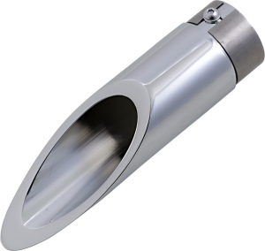 Family Jewel Exhaust Tip Chrome, 3, nordicamoto.ro