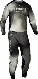 Combo Echipament Mx/Enduro Fly Lite BOA Gri Deschis/Negru