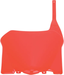 Replacement Front Number Plate Red