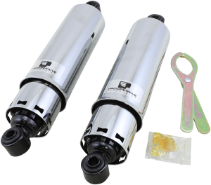412 Series Shocks Black, Chrome