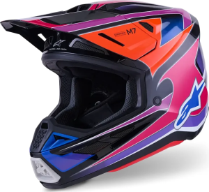 Cască Alpinestars SM7 Fuse Blue