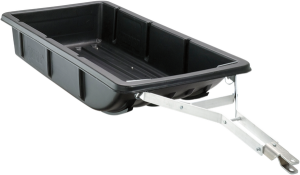 Cargo Tub Tow Bar Silver, 1, nordicamoto.ro