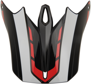 Visr Kt Fi Flank Bk/wh/rd Red, White ONE SIZE, 1, nordicamoto.ro