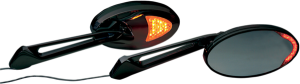 Custom Led Accent Mirrors Gloss-black