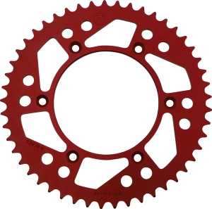MOOSE RACING Rear Aluminum Sprocket Red, 3, nordicamoto.ro