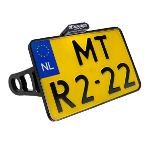 License Plate Side Mounts White, 2, nordicamoto.ro