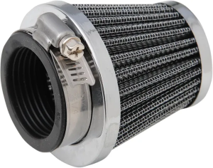 Clamp-on Pod Air Filter Chrome