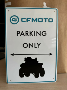 ATV ALUM WALL HANGING