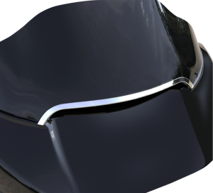 Center Windshield Trim Chrome, 2, nordicamoto.ro