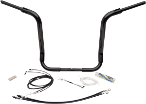 1-1/2(r) Ez Install Rounded Top Handlebar Kit Black