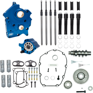 Cam Chest Kit For M-eight Engine Black, Gloss