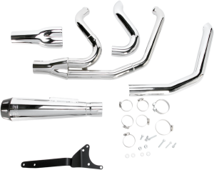 Road Rage 2:1 Exhaust System Chrome, 5, nordicamoto.ro