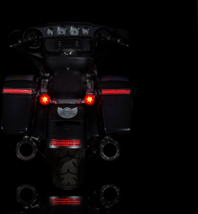 Probeam® Red Led Turn Signals With Red Lenses Red, 2, nordicamoto.ro