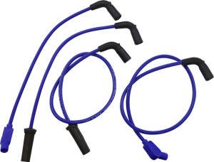 8mm Custom-fit Spark Plug Wire Kit Blue
