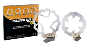 Brake Kit Oem Replacement Silver, Stainless Steel, 2, nordicamoto.ro