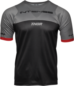 Tricou MTB Thor Intense Assist Black/Gray/Red