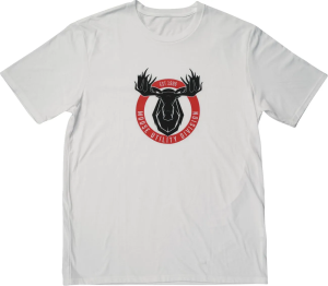 Tricou MOOSE RACING Mud Badge Off-white