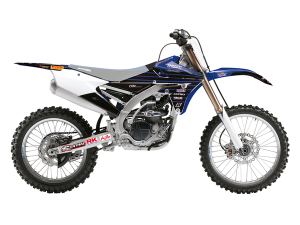 Blackbird Racing Replica Factory Team Yamaha 2022 Graphics Kit Black, Blue