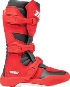 Cizme Copii Thor Blitz XP Red/Black 37, 5, nordicamoto.ro