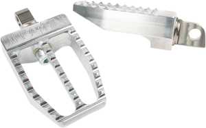 Militant Footpeg Silver