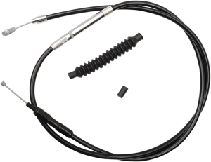 Black Vinyl Clutch Cable  Black, 1, nordicamoto.ro