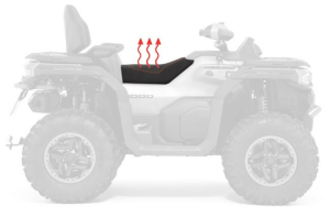 ȘA ÎNCĂLZITĂ ATV CFMOTO GOES TERROX 1000 (ASSEMBLY_167) – NEGRU, nordicamoto.ro