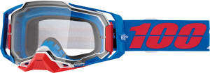 Armega Goggle White, Red, Blue