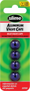 Valve Stem Cap Red, Anodized 