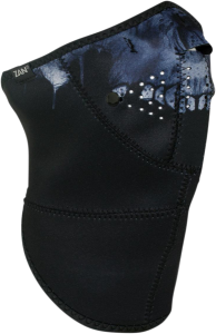 3-panel Neo-x Neoprene Face Mask Black, Gray, 3, nordicamoto.ro