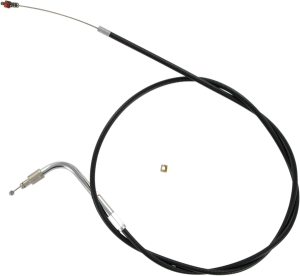 Black Vinyl Throttle/idle Cable Black +152 mm (6''), 1, nordicamoto.ro