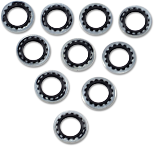 Banjo Bolt Sealing Washers Silver 10 mm (3/8'), 1, nordicamoto.ro