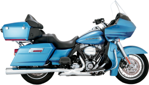 Hi-output Slip-on Mufflers Chrome, 2, nordicamoto.ro
