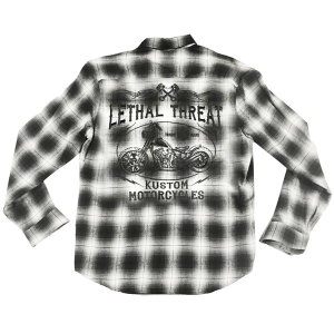 Kustom Motorcycles Long-sleeve Shirt Black L +, 2, nordicamoto.ro