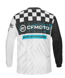 TRICOU MOTO MX/ENDURO S TEAM CFMOTO – ALB/NEGRU