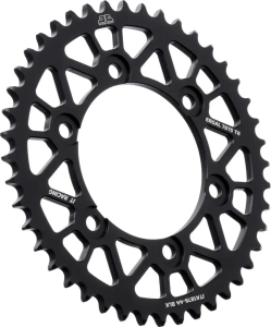 Pinion spate din aluminiu Racelite, negru , nordicamoto.ro