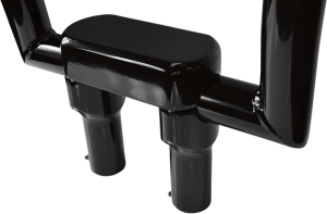 Handlebar Riser & Top Clamp Kit Black