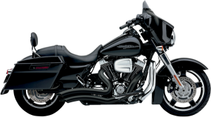 Speedster Swept Short Exhaust System Black