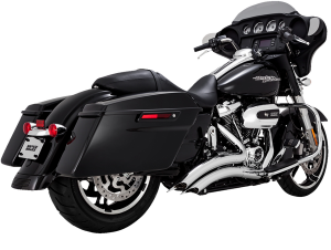 Big Radius Exhaust System Chrome, 2, nordicamoto.ro