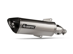 Slip-on Line Muffler Scooter Black 