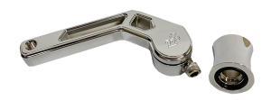 T-rex Shorty Shifter Arm Silver