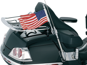 Antenna Flag Mount Chrome